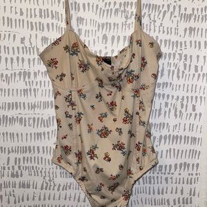 Spaghetti strap bodysuit